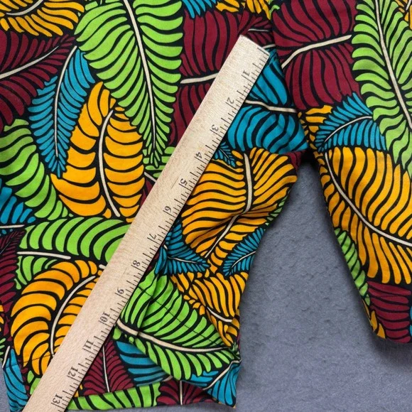 Loud Mouth Golf Shorts Men's 40x10 Tropical‎ Leaf Print Flat Front Casual Shorts - Picture 4 of 5